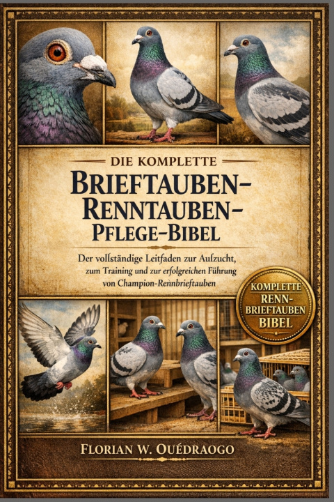 Kniha DIE KOMPLETTE BRIEFTAUBEN-RENNTAUBEN-PFLEGE-BIBEL FLORIAN W. OUÉDRAOGO
