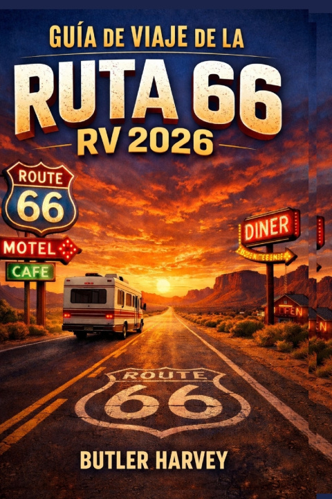 Kniha GUÍA DE VIAJE DE LARUTA 66RV 2026 Butler Harvey