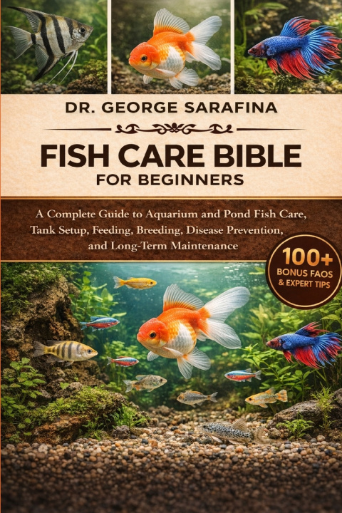 Kniha FISH CARE BIBLE FOR BEGINNERS DR. GEORGE SARAFINA