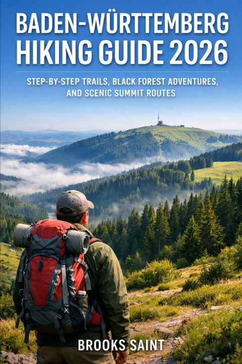 Kniha BADEN-WÜRTTEMBERG HIKING GUIDE 2026 BROOKS SAINT