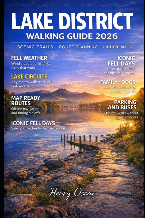 Knjiga Lake District Walking Guide 2026 Henry Oscar