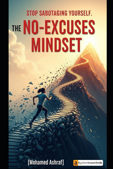 Knjiga The No-Excuses Mindset Stop sabotaging yourself. mohamed ashraf