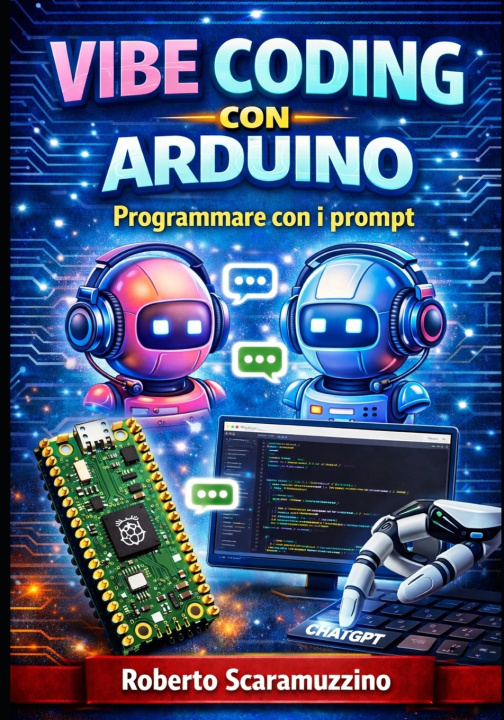 Kniha Vibe Coding con Arduino Roberto Scaramuzzino