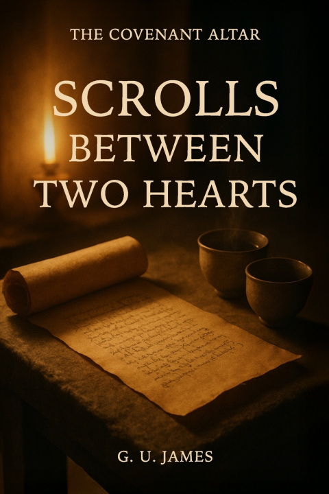 Kniha SCROLLS BETWEEN TWO HEARTS G.U. JAMES