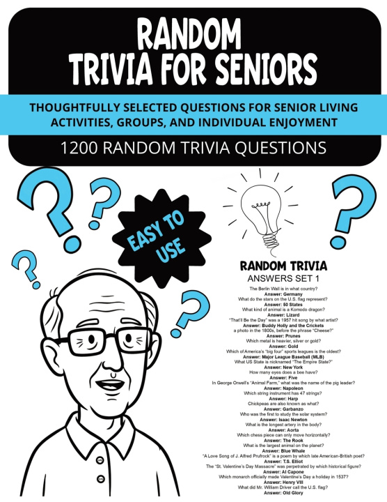 Knjiga Random Trivia for Seniors NICOLE MORALES