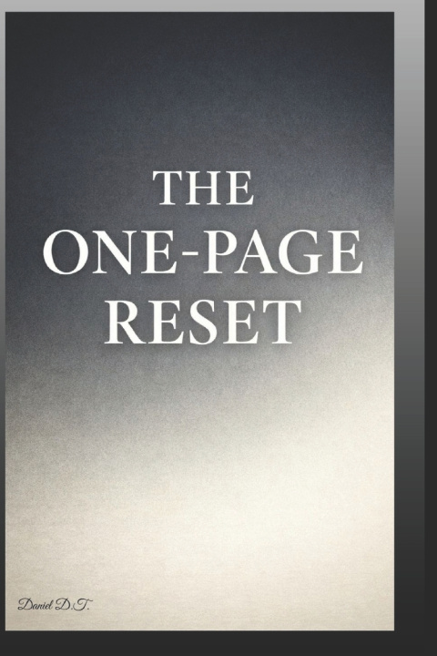 Libro The One-Page Reset Daniel Di Taranto