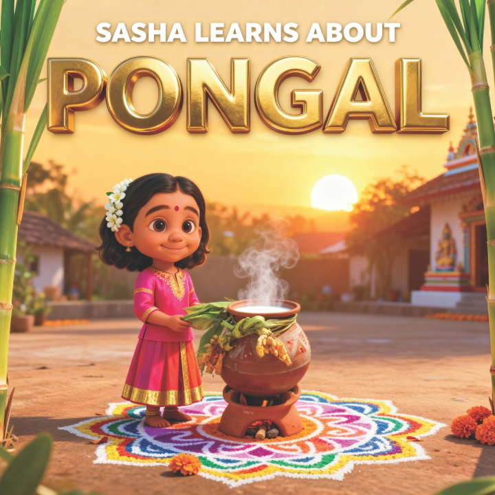 Kniha Sasha Learns About Pongal Subhashini Sumanasekara