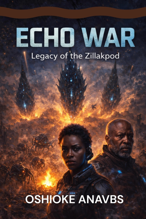 Kniha ECHO WAR Oshioke Anavbs