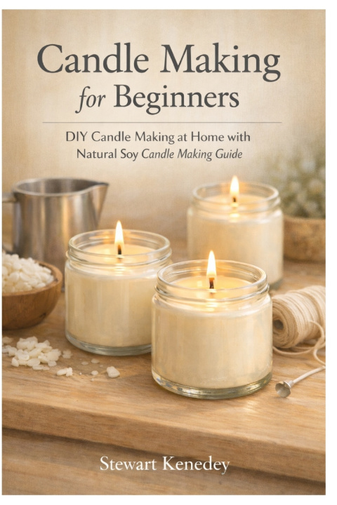 Kniha Candle making for beginners Stewart Kennedy