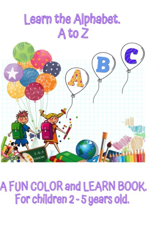 Kniha Learn the Alphabet A to Z Paddon