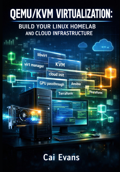 Kniha QEMU/KVM VIRTUALIZATION CAI EVANS