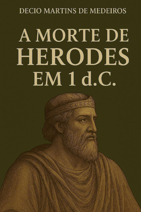 Kniha A Morte de Herodes em 1 dC Decio Martins de Medeiros