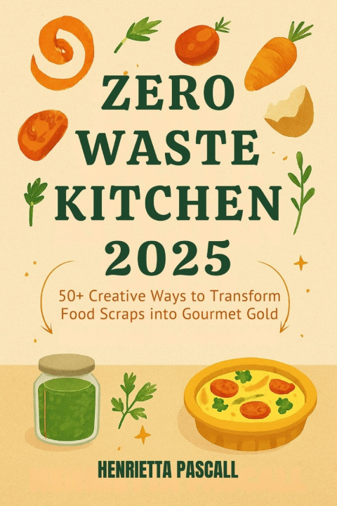 Kniha Zero Waste Kitchen 2025 Henrietta Pascall