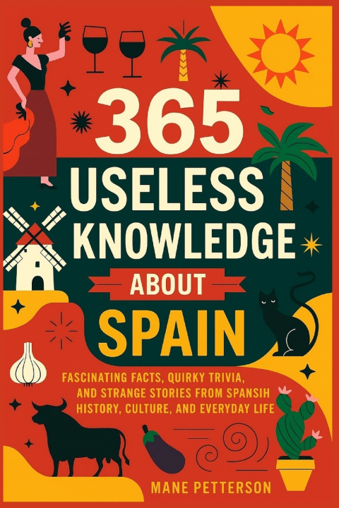 Kniha 365 Useless knowledge about Spain Mane Petterson