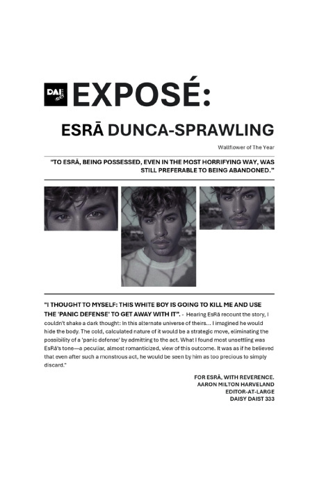 Kniha EXPOSÉ EsRā Dunca-Sprawling
