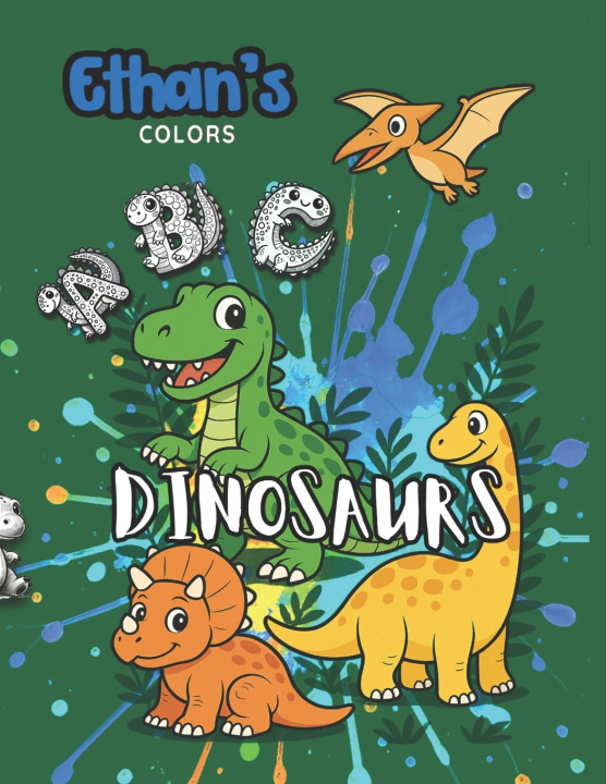Kniha ABC Dinosaurs Rex Dinotail