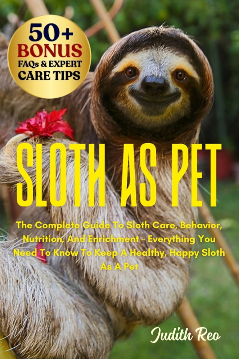 Kniha SLOTH AS PET JUDITH REO