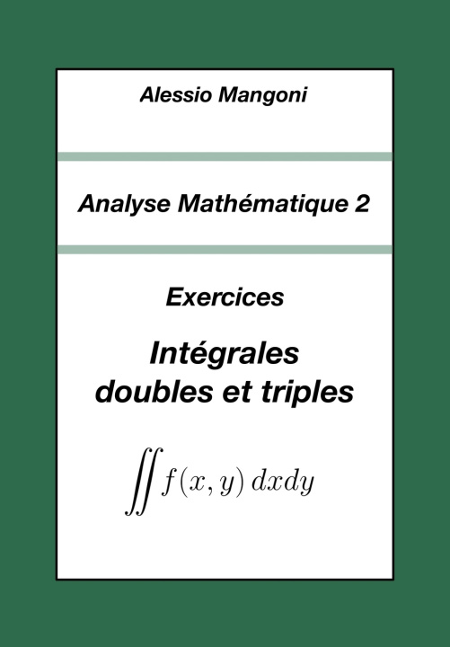 Book Analyse Mathématique 2 Alessio Mangoni