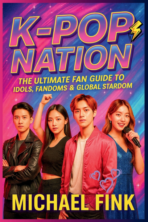 Kniha K-POP NATION Michael Fink