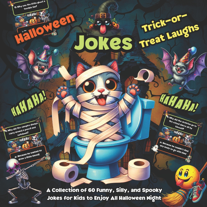 Libro Halloween Jokes Trick-or-Treat Laughs Little-Hands Space