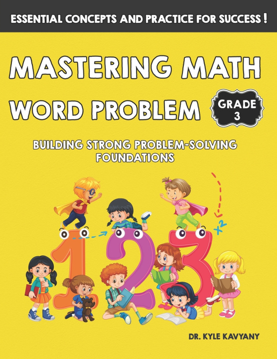 Kniha Mastering Math Word Problems Grade 3 Kyle Kavyany