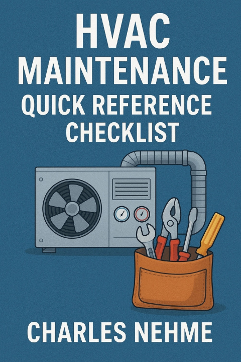 Kniha Hvac maintenance Quick reference checklist, toolkit Charles Nehme