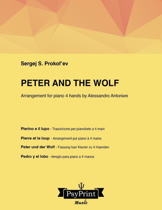 Kniha Peter and the wolf Sergej Sergeevic Prokof'ev