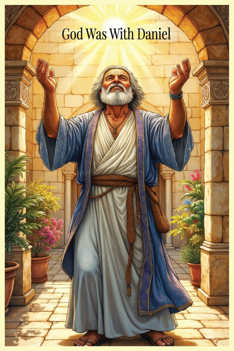 Kniha God Was With Daniel Silver Key Publishing