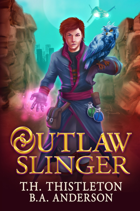 Kniha Outlaw Slinger B. A. Anderson