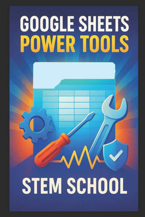 Kniha Google Sheets Power Tools STEM SCHOOL