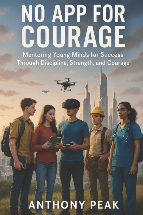 Kniha NO APP FOR COURAGE Anthony Peak