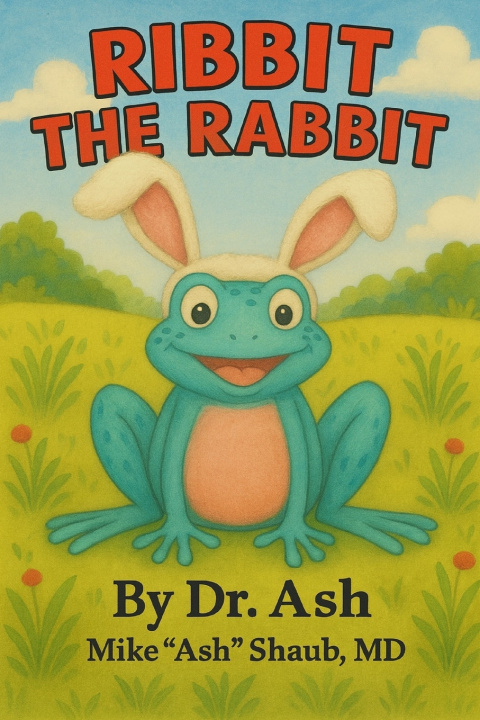 Kniha RIBBIT THE RABBIT Mike "Ash" Shaub MD