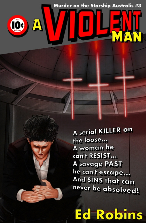 Kniha A Violent Man Ed Robins