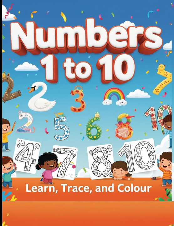 Книга NUMBERS 1 to 10 AAFREEN PATHAN
