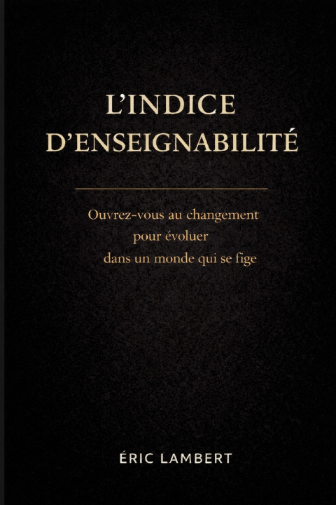 Kniha L'Indice d'Enseignabilité ERIC LAMBERT