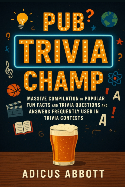 Knjiga Pub Trivia Champ Adicus Abbott