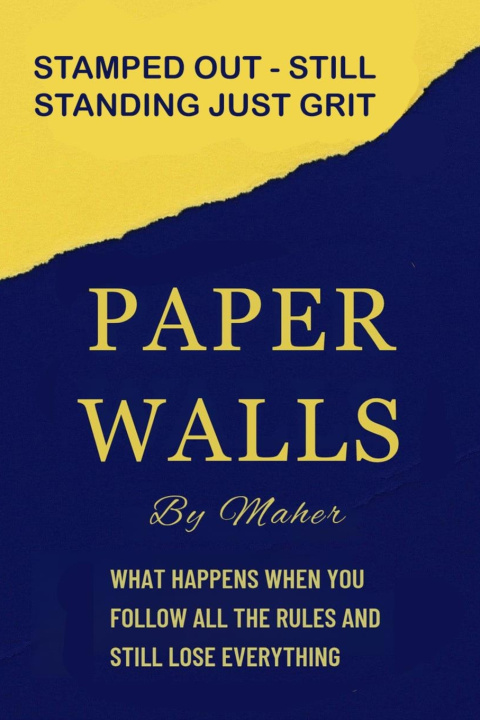 Kniha PAPER WALLS Maher M