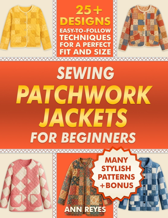 Kniha Sewing Patchwork Jackets for Beginners Ann Reyes