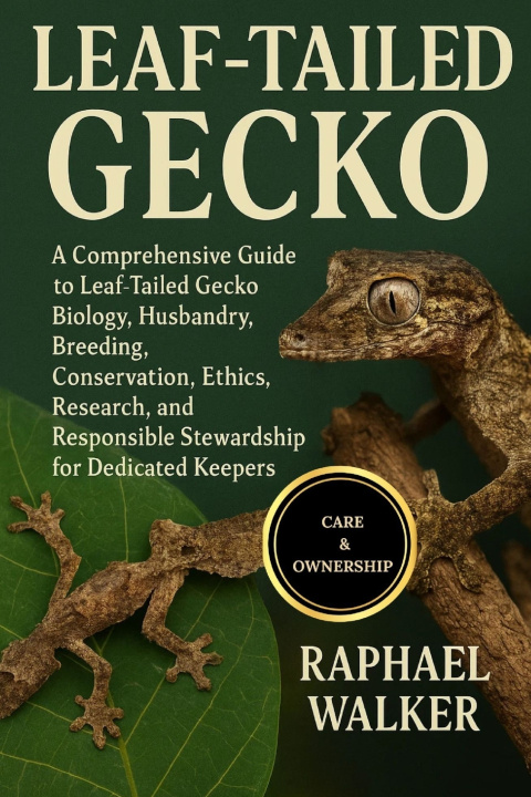 Kniha LEAF-TAILED GECKO RAPHAEL WALKER