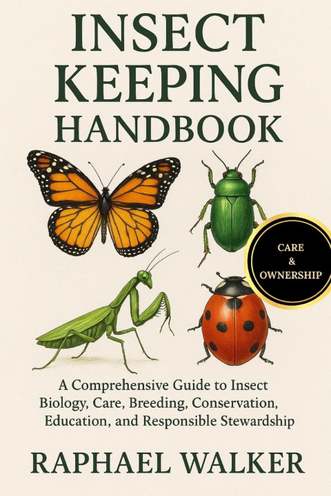 Kniha INSECT KEEPING HANDBOOK RAPHAEL WALKER