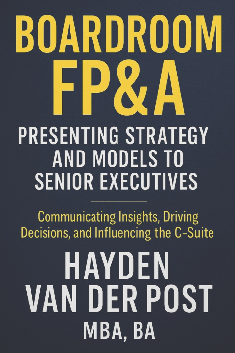 Kniha Boardroom FP&A Hayden Van Der Post