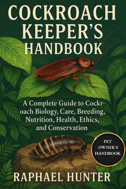 Knjiga COCKROACH KEEPER'S HANDBOOK RAPHAEL HUNTER
