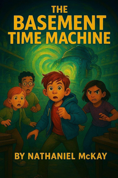 Könyv The Basement Time Machine Nathaniel McKay