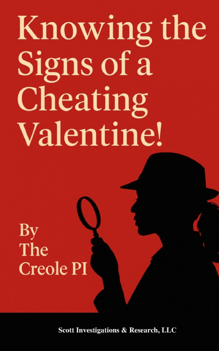 Knjiga Knowing the Signs of a Cheating Valentine! The Creole PI