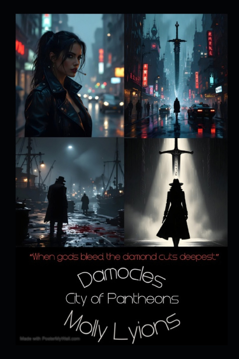 Knjiga Damocles Molly Lyions
