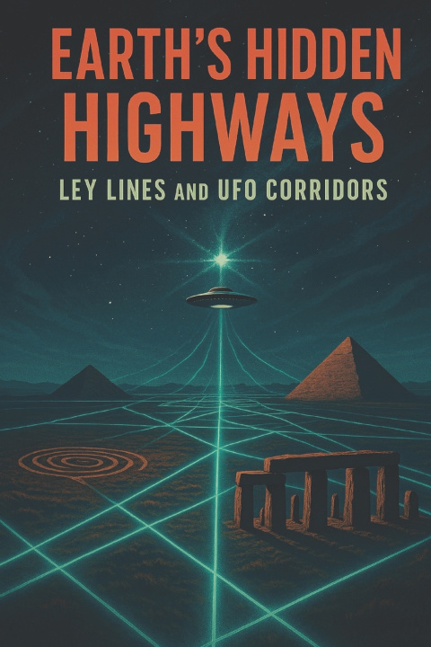 Libro Earth's Hidden Highways Ley Lines and UFO Corridors Michael James