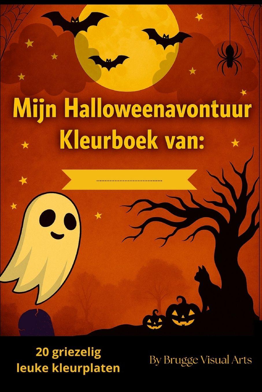Knjiga Mijn Halloweenavontuur Brugge Visual Arts
