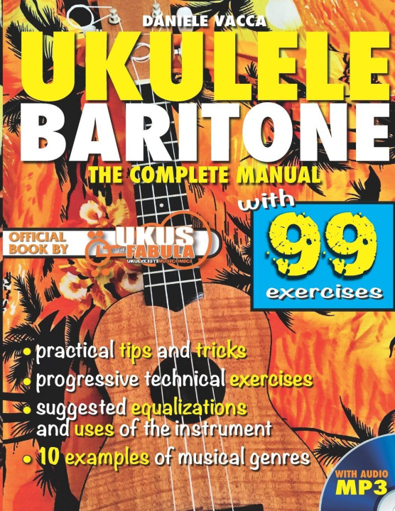 Kniha BARITONE UKULELE Daniele Vacca
