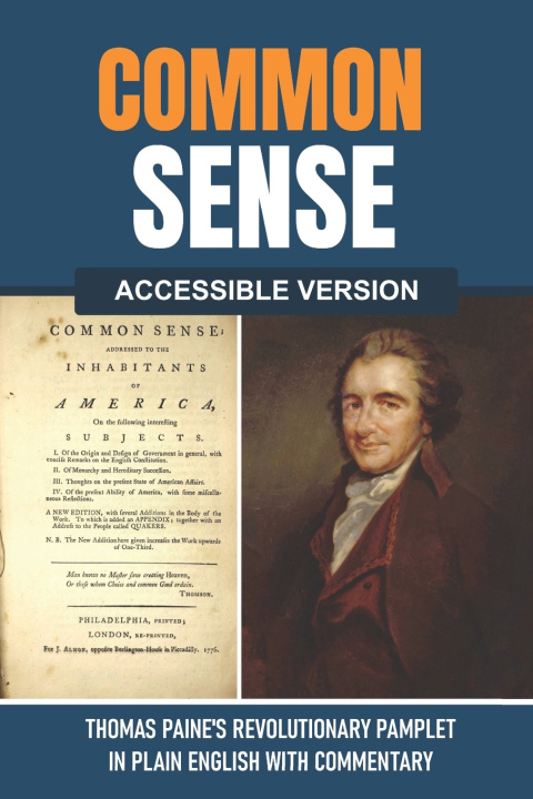 Kniha The Accessible Common Sense Thomas Paine