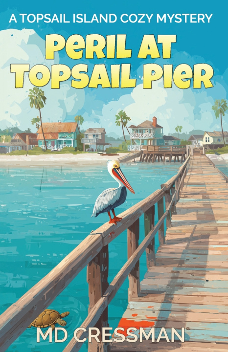 Книга Peril on Topsail Pier MD Cressman